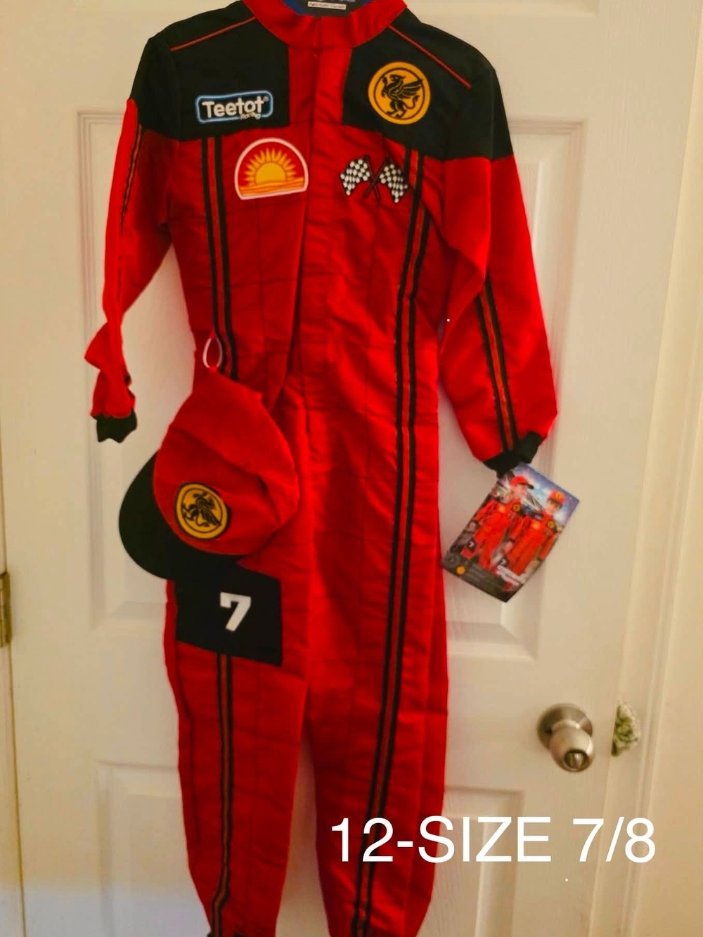 NWT Teetot & Co Adventure Factory Race Car Driver Costume Size 7/8